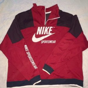 XL Crew neck half zip Nike sportswear sweatshirt